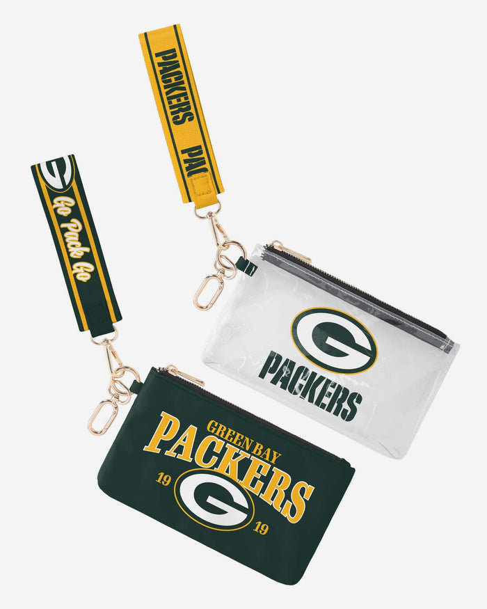 Green Bay Packers 2 Pack Wristlet FOCO - FOCO.com