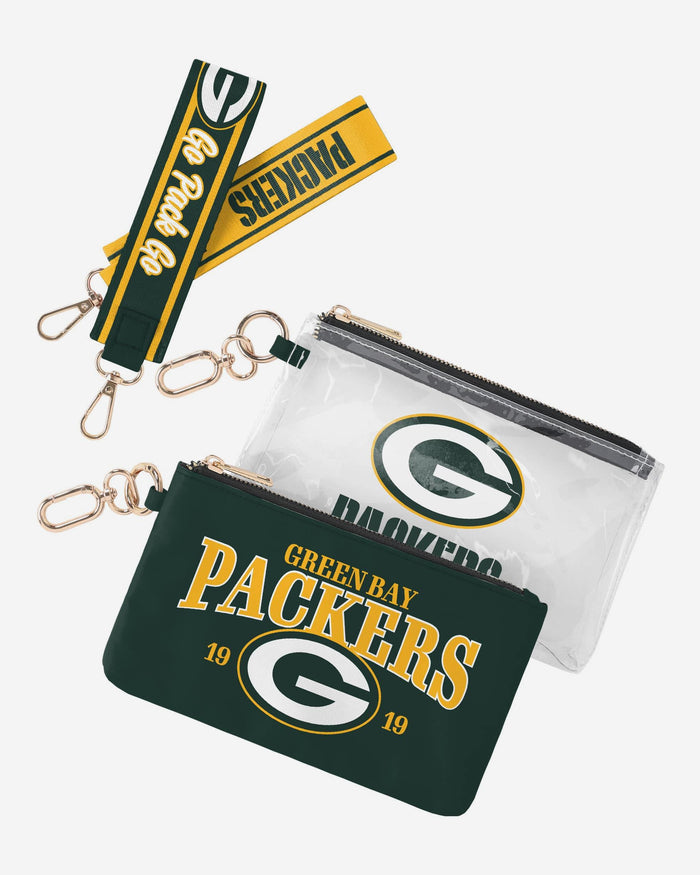Green Bay Packers 2 Pack Wristlet FOCO - FOCO.com