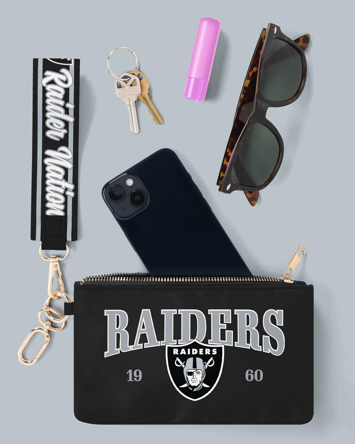 Las Vegas Raiders 2 Pack Wristlet FOCO - FOCO.com