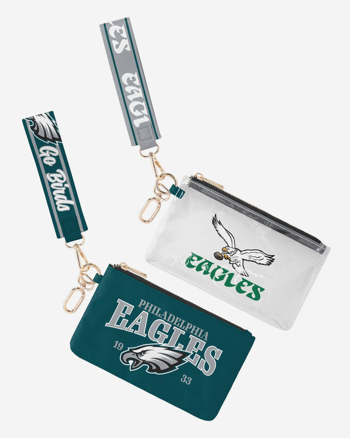 Philadelphia Eagles 2 Pack Wristlet FOCO - FOCO.com
