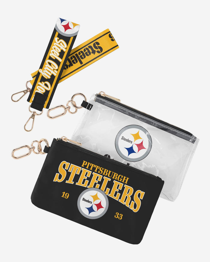 Pittsburgh Steelers 2 Pack Wristlet FOCO - FOCO.com