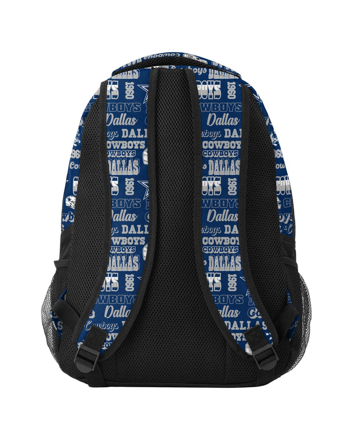 Dallas Cowboys Repeat Retro Print Action Backpack