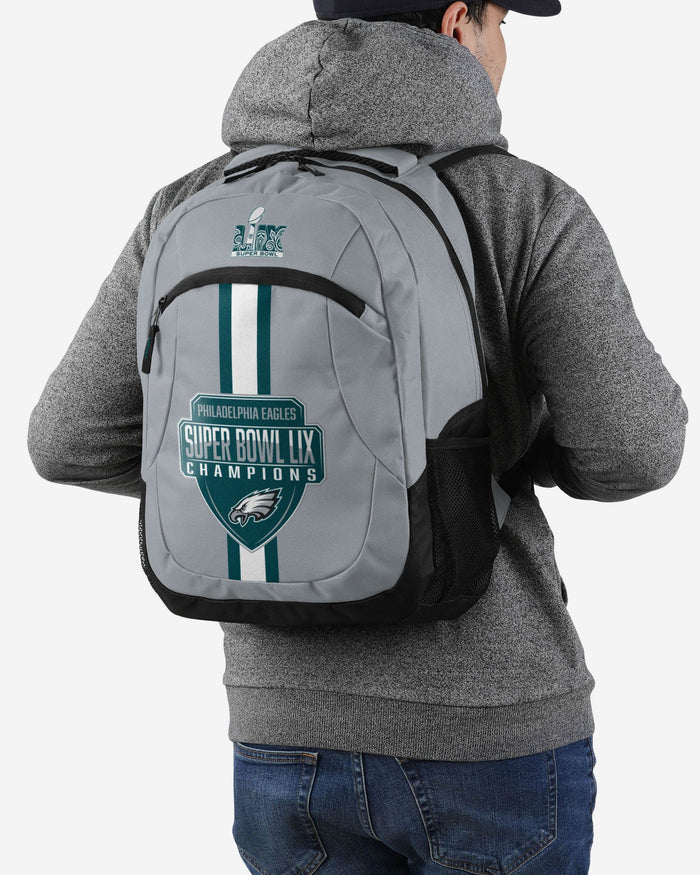 Philadelphia Eagles Super Bowl LIX Champions Action Backpack FOCO - FOCO.com