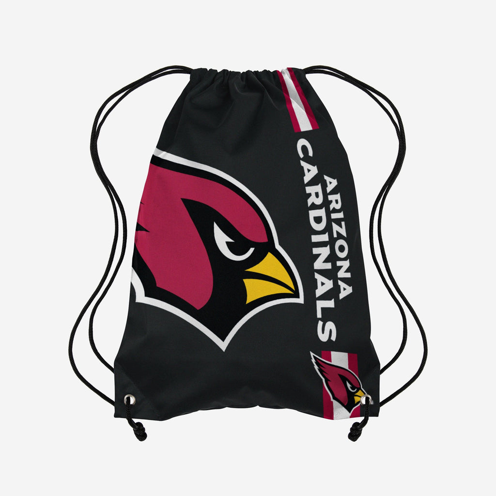 Arizona Cardinals Black Alternate Color Big Logo Drawstring Backpack FOCO - FOCO.com