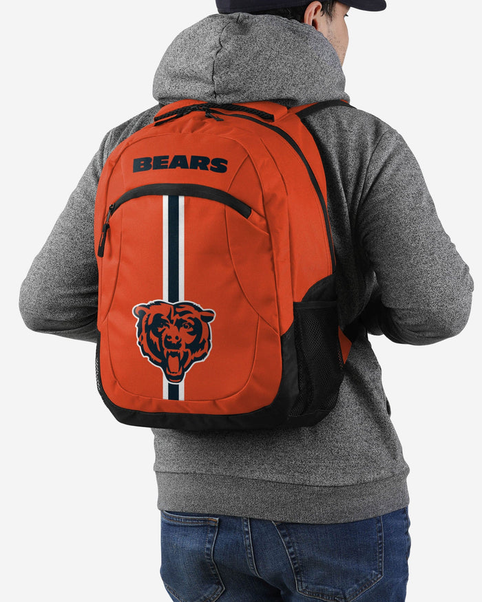 Chicago Bears Orange Alternate Color Action Backpack FOCO - FOCO.com