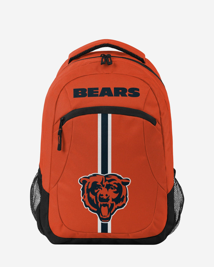 Chicago Bears Orange Alternate Color Action Backpack FOCO - FOCO.com