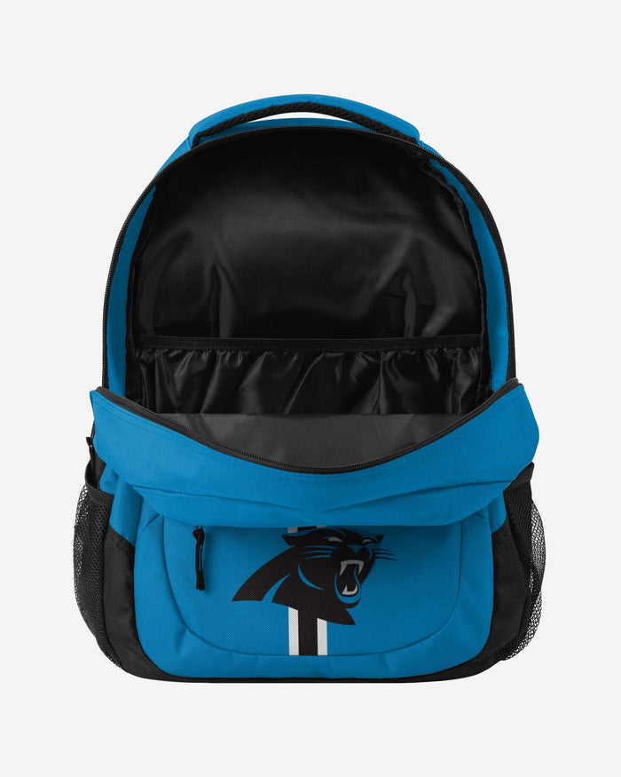 Carolina Panthers Blue Alternate Color Action Backpack FOCO - FOCO.com