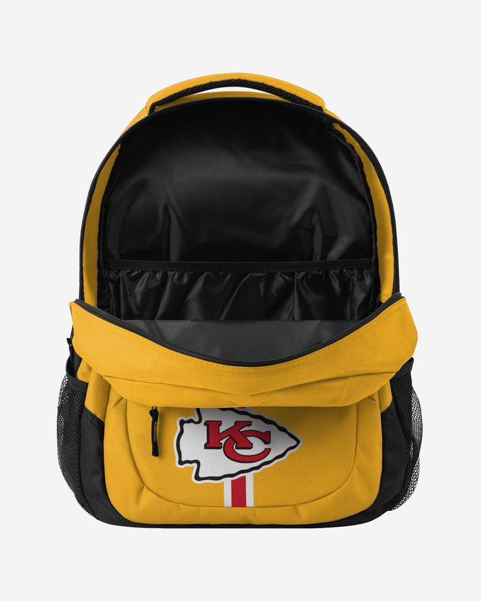 Kansas City Chiefs Yellow Alternate Color Action Backpack FOCO - FOCO.com