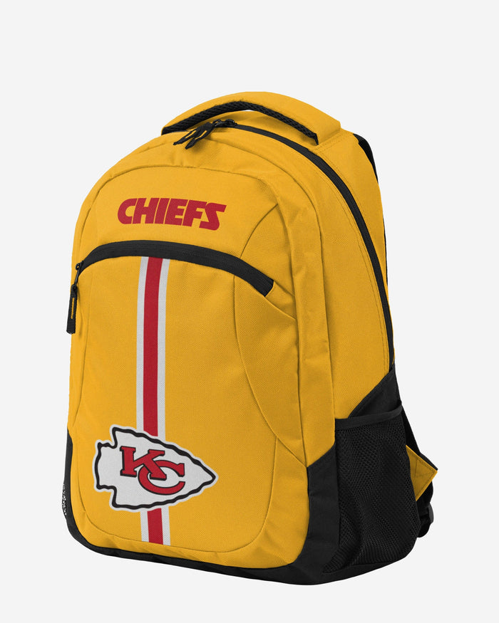 Kansas City Chiefs Yellow Alternate Color Action Backpack FOCO - FOCO.com