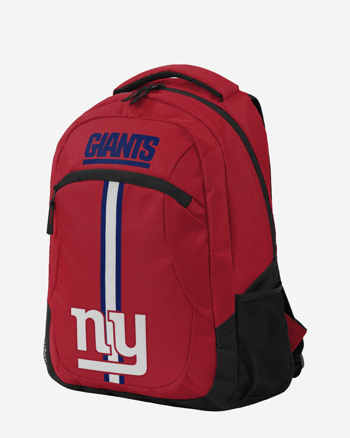 New York Giants Red Alternate Color Action Backpack FOCO - FOCO.com