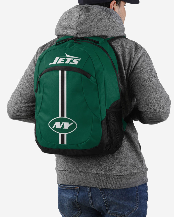 New York Jets Green Alternate Color Action Backpack FOCO - FOCO.com