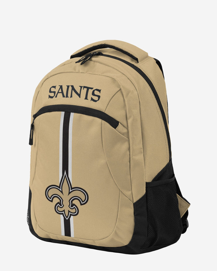 New Orleans Saints Old Gold Alternate Color Action Backpack FOCO - FOCO.com