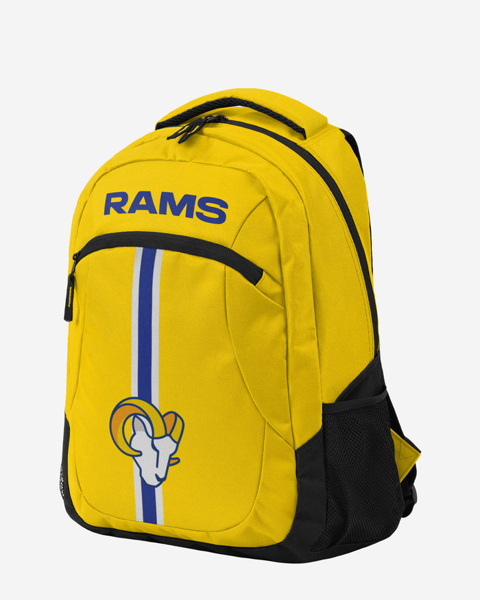 Los Angeles Rams Yellow Alternate Color Action Backpack FOCO - FOCO.com