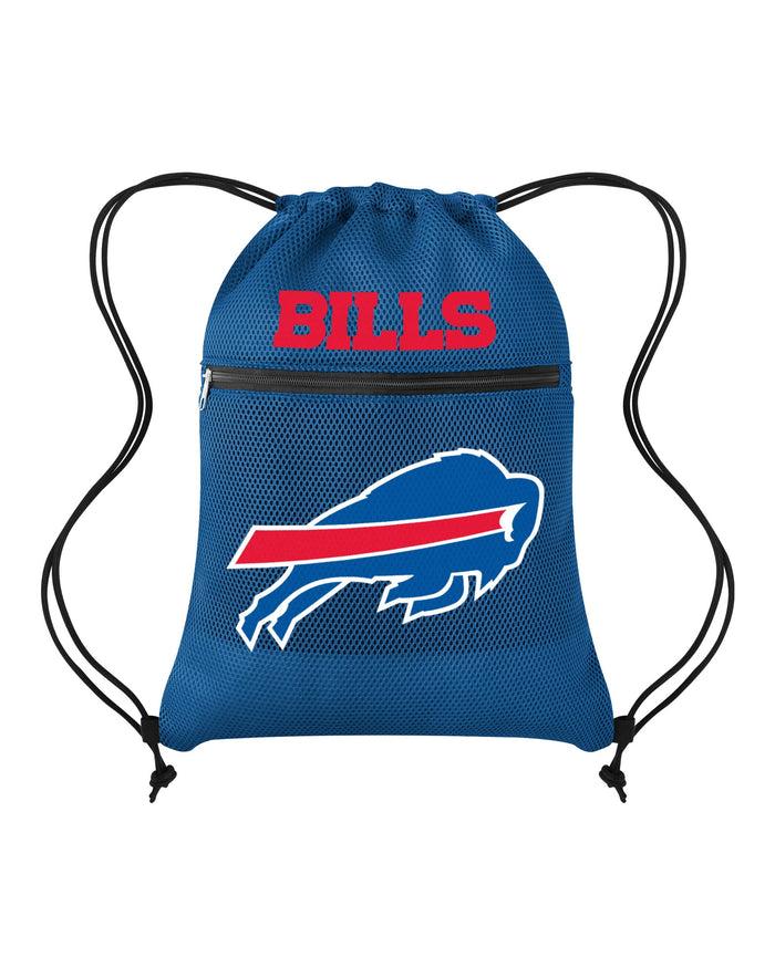 Buffalo Bills Mesh Pocket Drawstring Backpack FOCO - FOCO.com