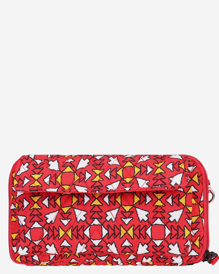 Kansas City Chiefs Quilted Printed Wristlet FOCO - FOCO.com