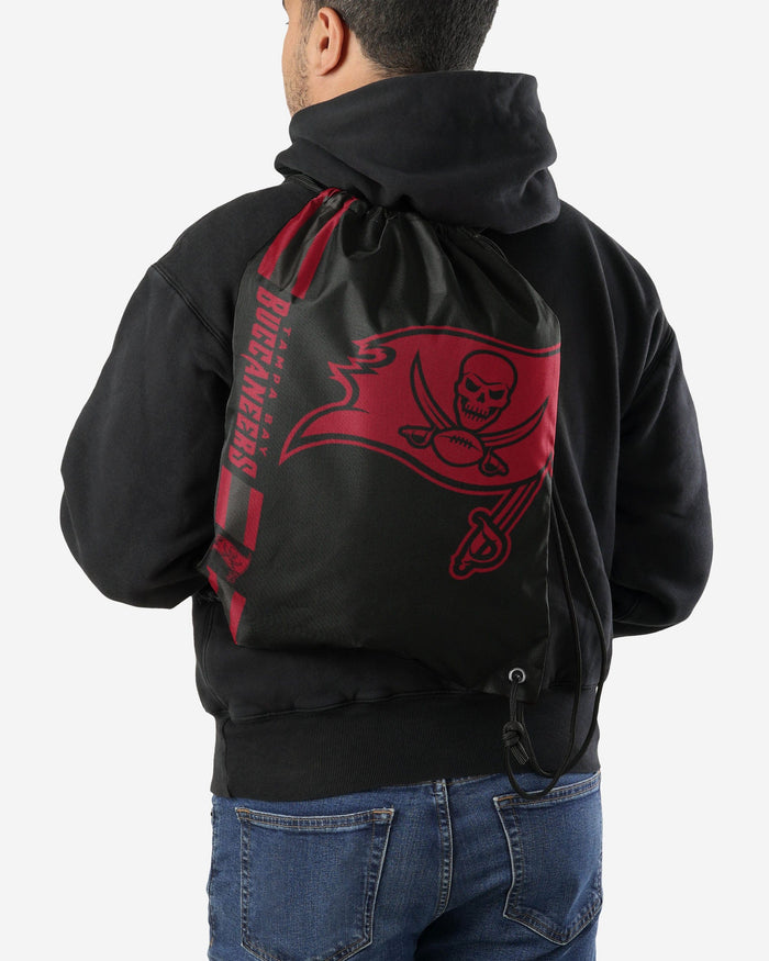 Tampa Bay Buccaneers Big Logo Side Stripe Drawstring FOCO - FOCO.com