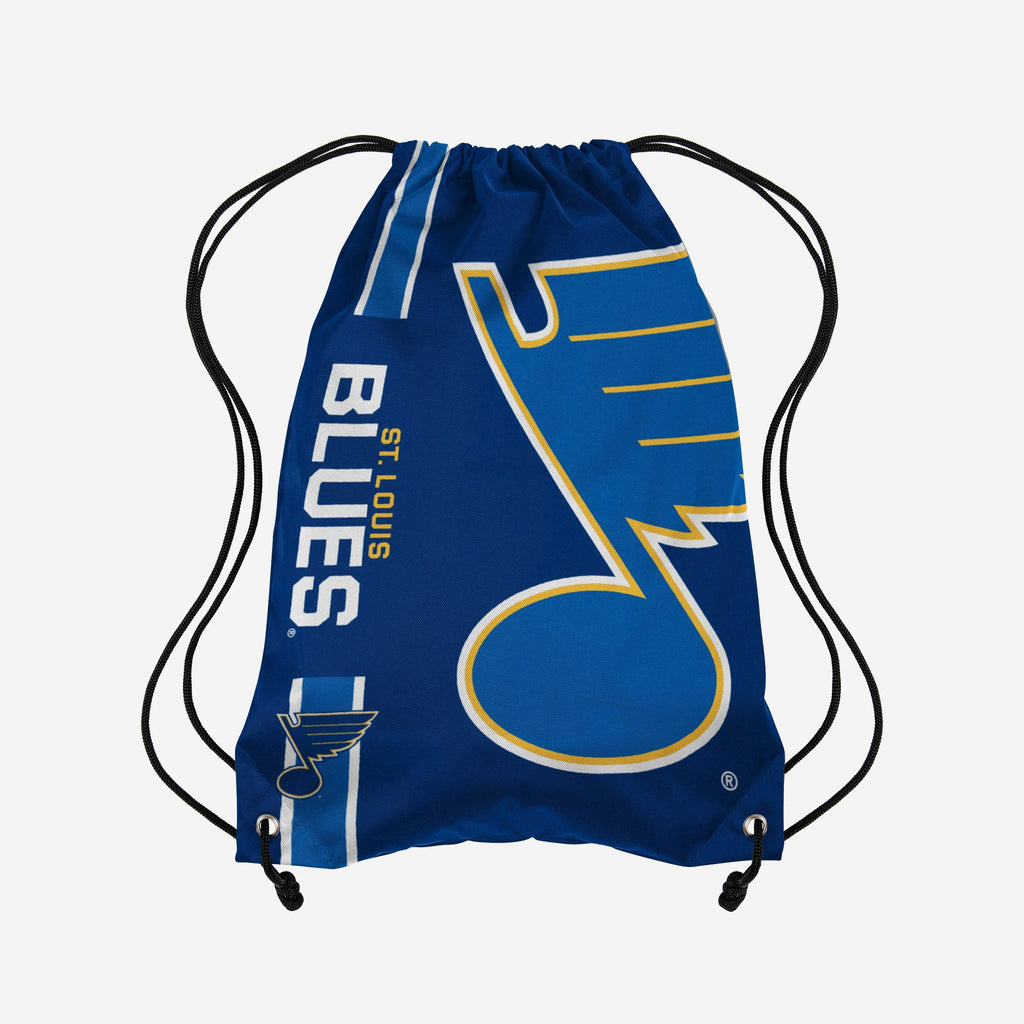 St Louis Blues Big Logo Drawstring Backpack FOCO - FOCO.com