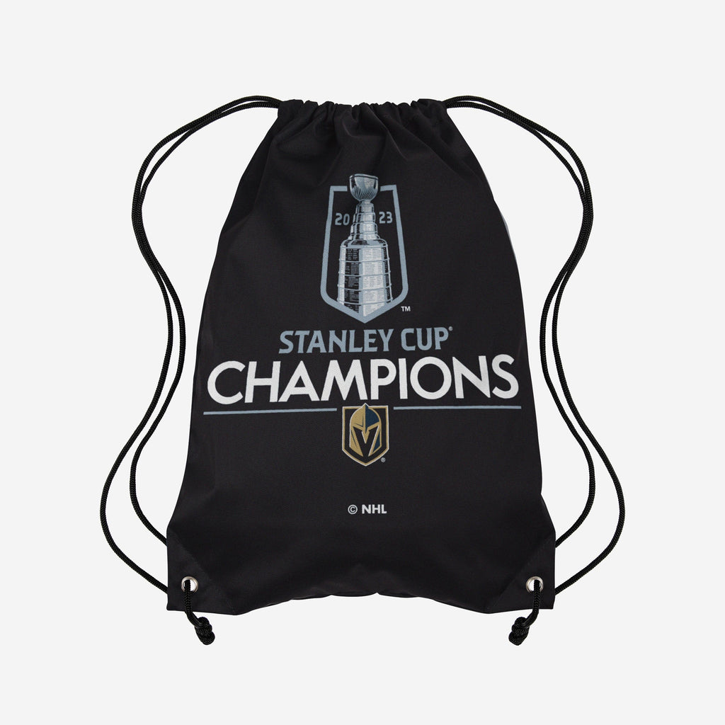 Vegas Golden Knights 2023 Stanley Cup Champions Logo Drawstring Backpack FOCO - FOCO.com