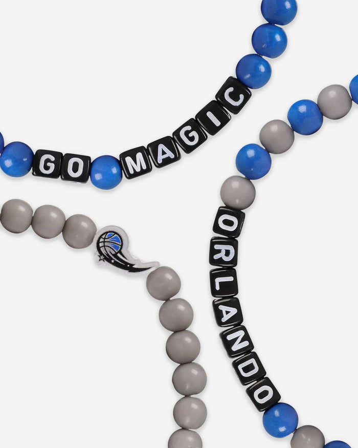 Orlando Magic 3 Pack Beaded Friendship Bracelet FOCO - FOCO.com