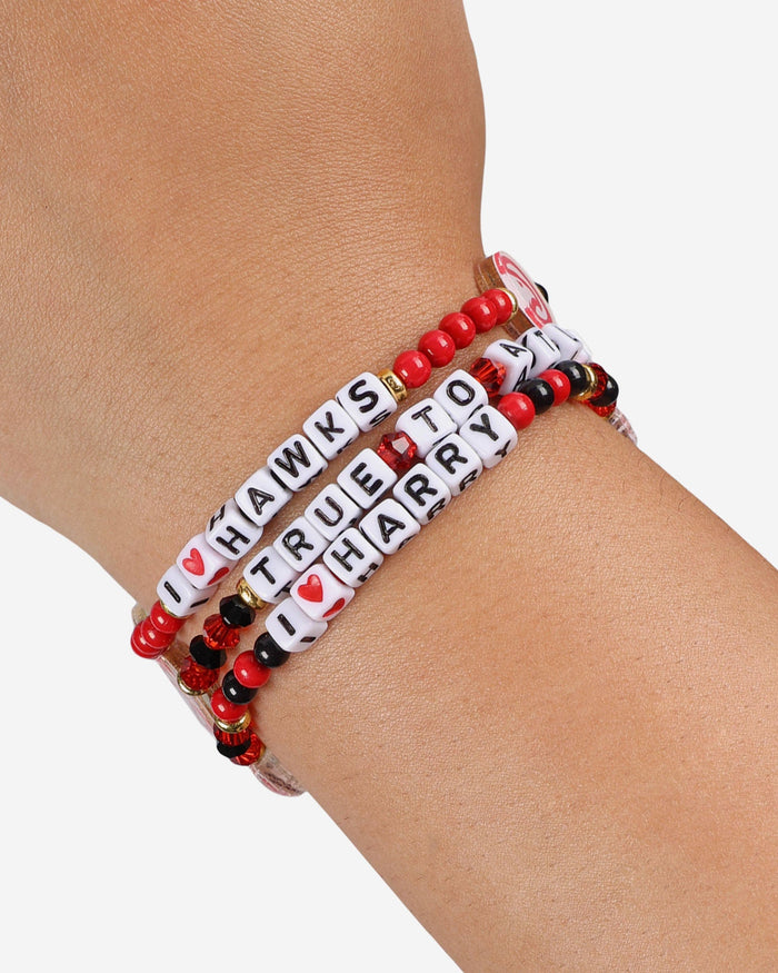 Atlanta Hawks 3 Pack Friendship Bracelet FOCO - FOCO.com