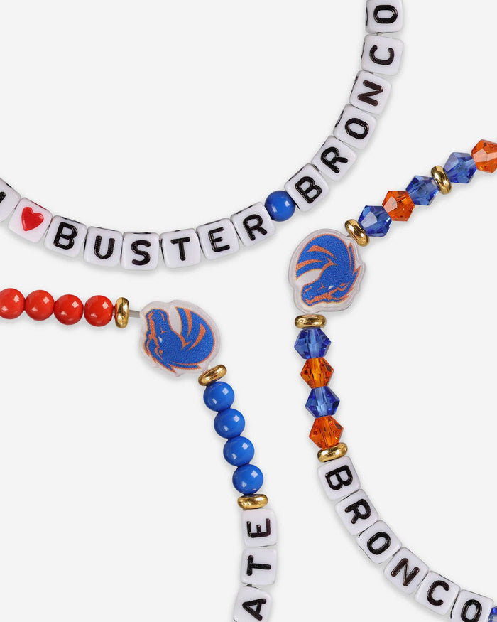 Boise State Broncos 3 Pack Friendship Bracelet FOCO - FOCO.com