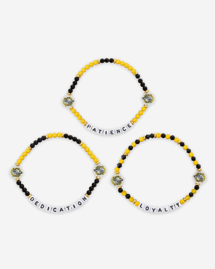 Hufflepuff Harry Potter 3 Pack Friendship Bracelet FOCO - FOCO.com