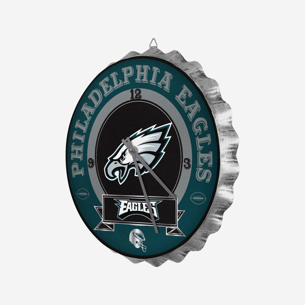 Philadelphia Eagles Original Bottle Cap Wall Clock FOCO - FOCO.com