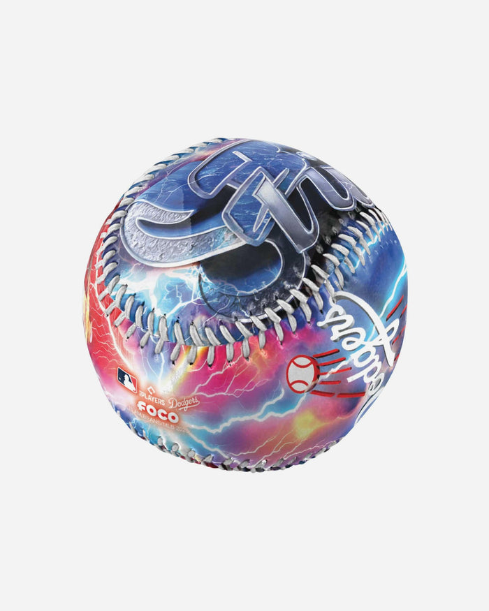 Clayton Kershaw Los Angeles Dodgers 3,000 Career Strikeouts Milestone Baseball FOCO - FOCO.com