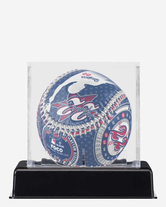 Clayton Kershaw Los Angeles Dodgers Retirement Image Baseball FOCO - FOCO.com