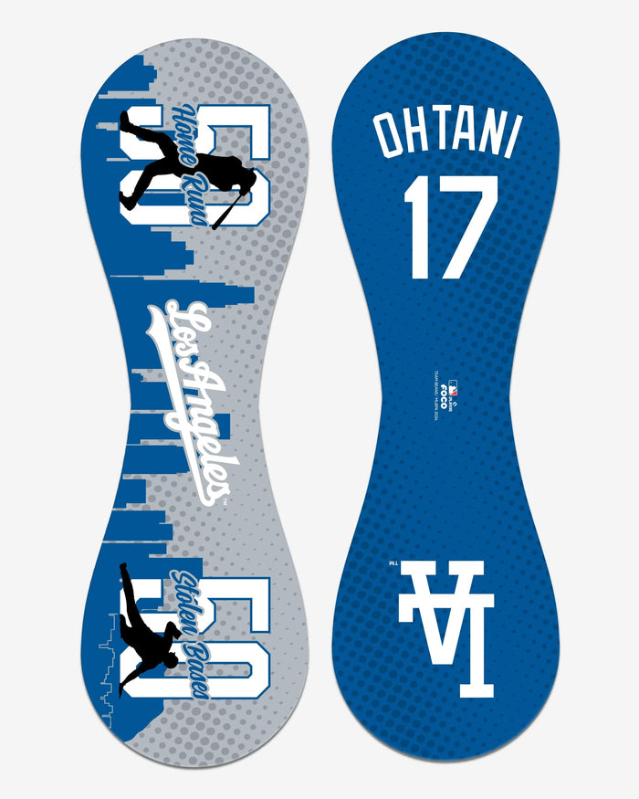 Shohei Ohtani Los Angeles Dodgers 50 Home Runs & 50 Stolen Bases City Skyline Baseball FOCO - FOCO.com