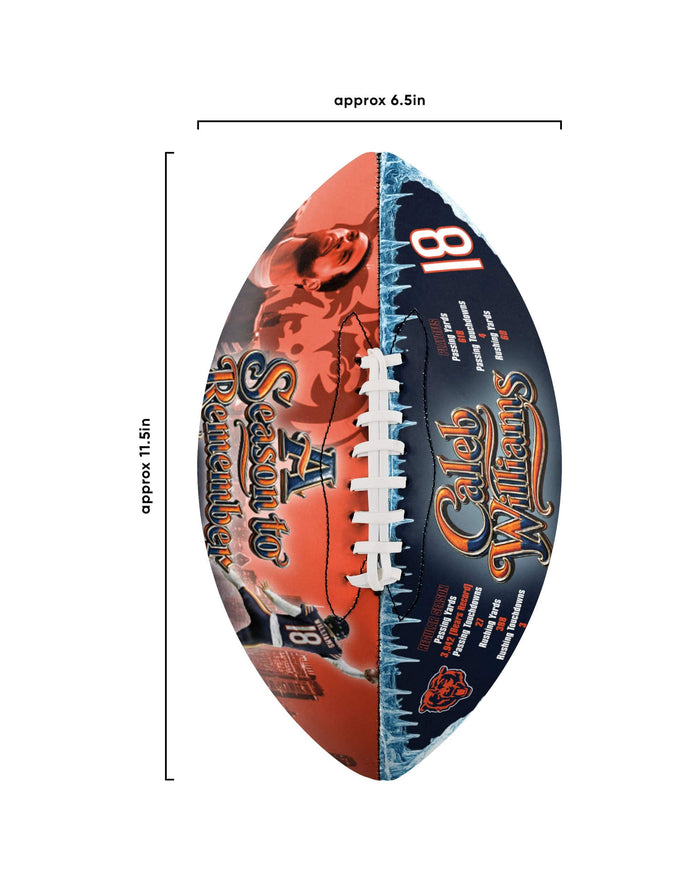 Caleb Williams Chicago Bears Celebration Football