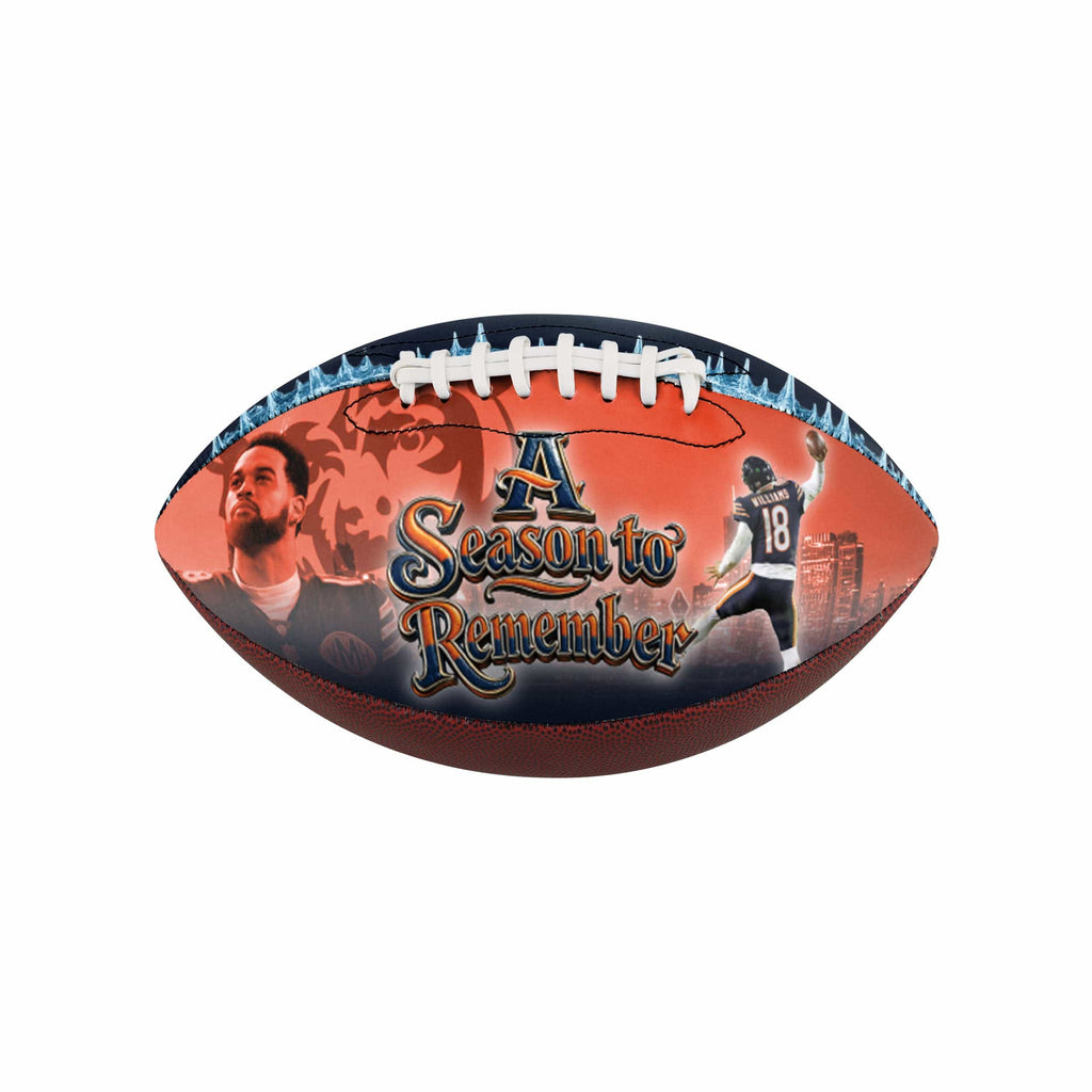 Caleb Williams Chicago Bears Celebration Football