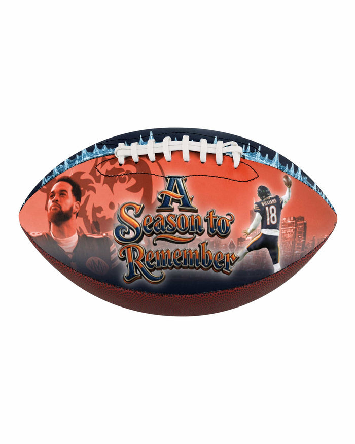 Caleb Williams Chicago Bears Celebration Football