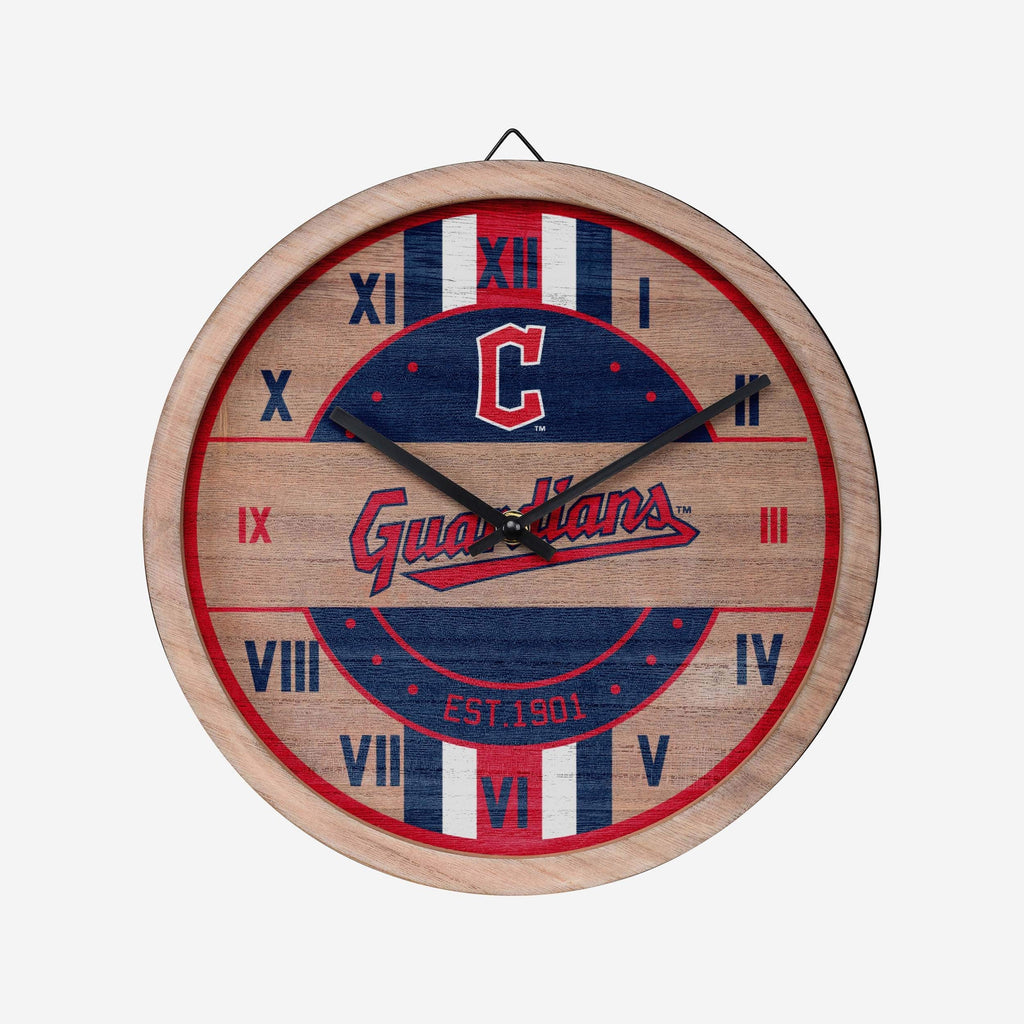 Cleveland Guardians Barrel Wall Clock FOCO - FOCO.com