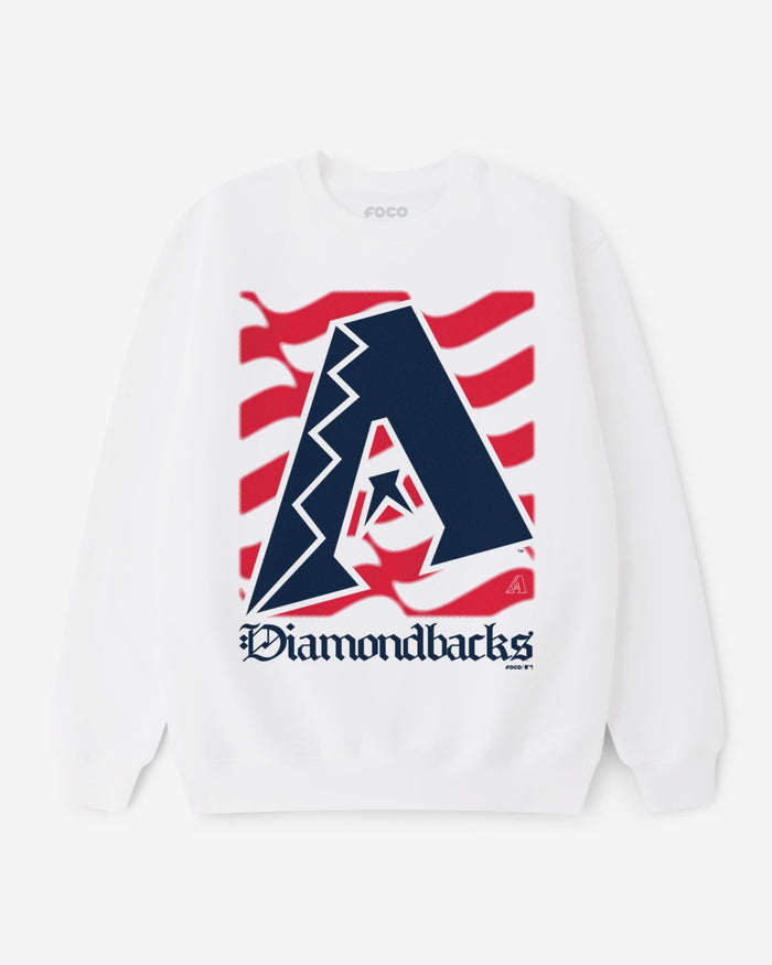 Arizona Diamondbacks American Heritage Wordmark Crew Neck Sweatshirt