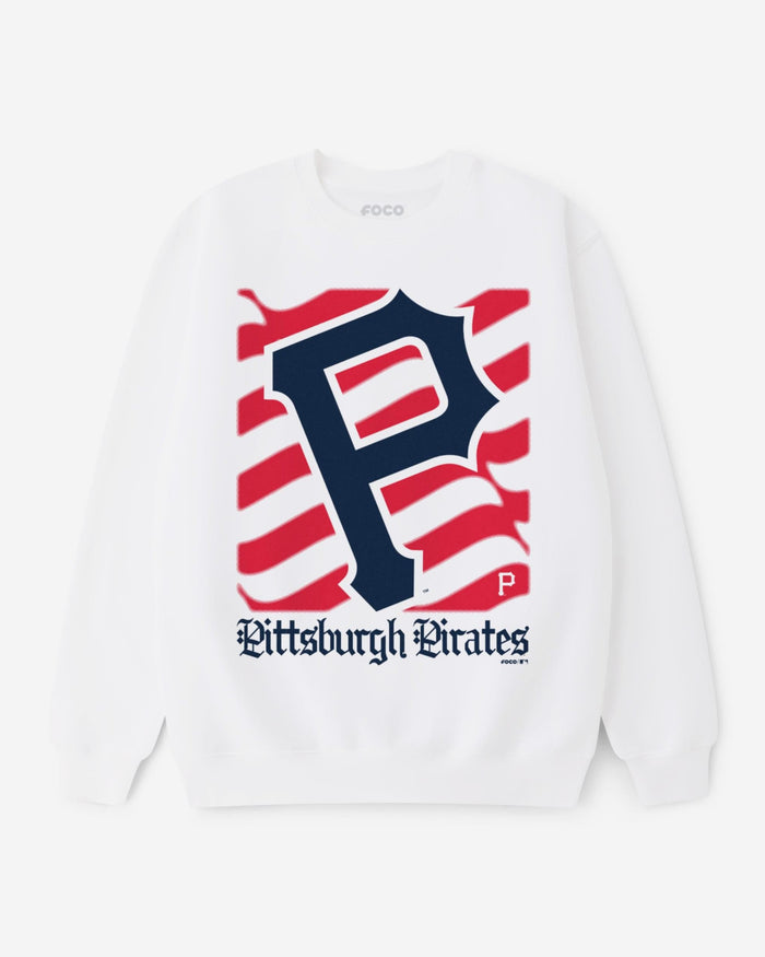 Pittsburgh Pirates American Heritage Wordmark Crew Neck Sweatshirt