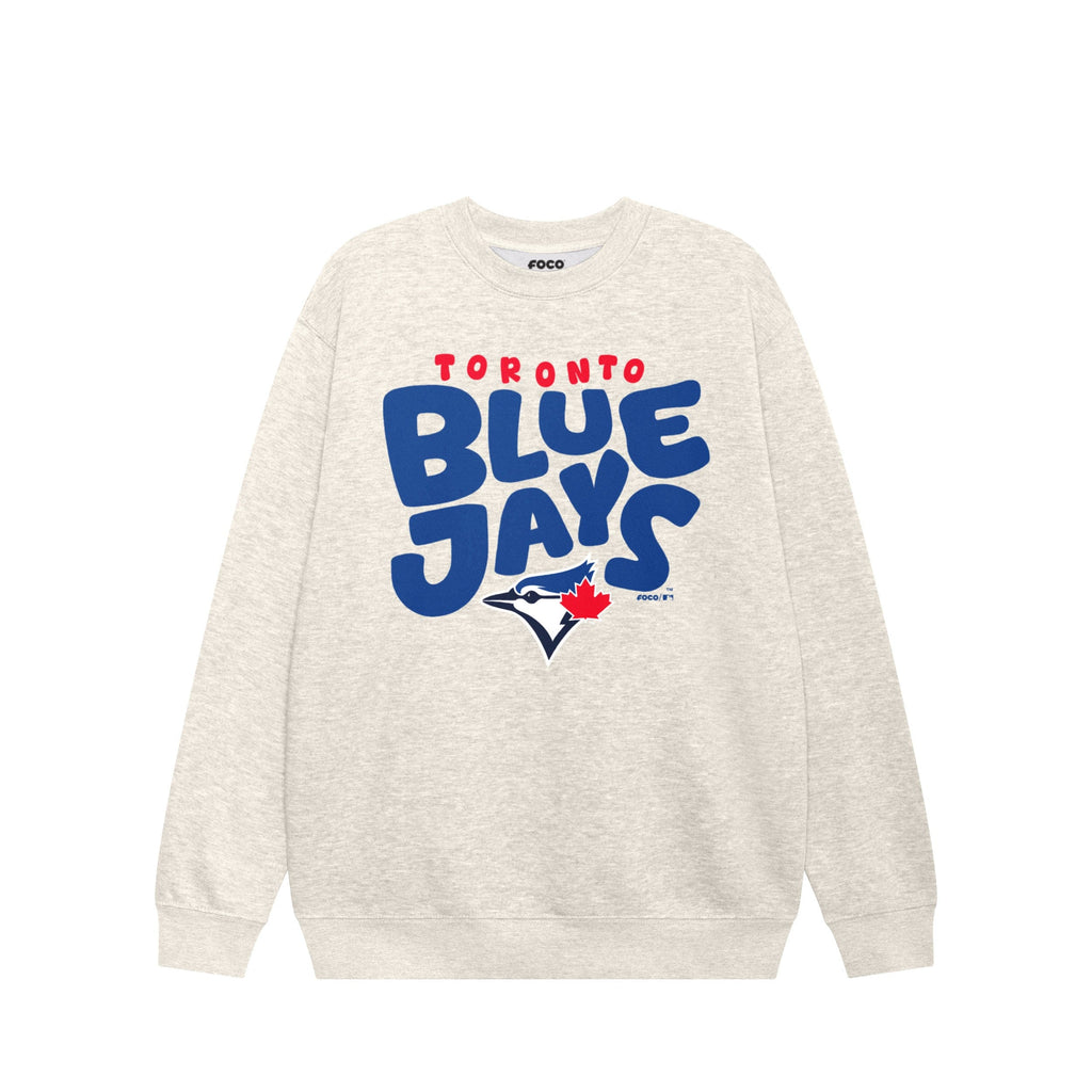 Toronto Blue Jays Bubble Crew Neck Sweatshirt