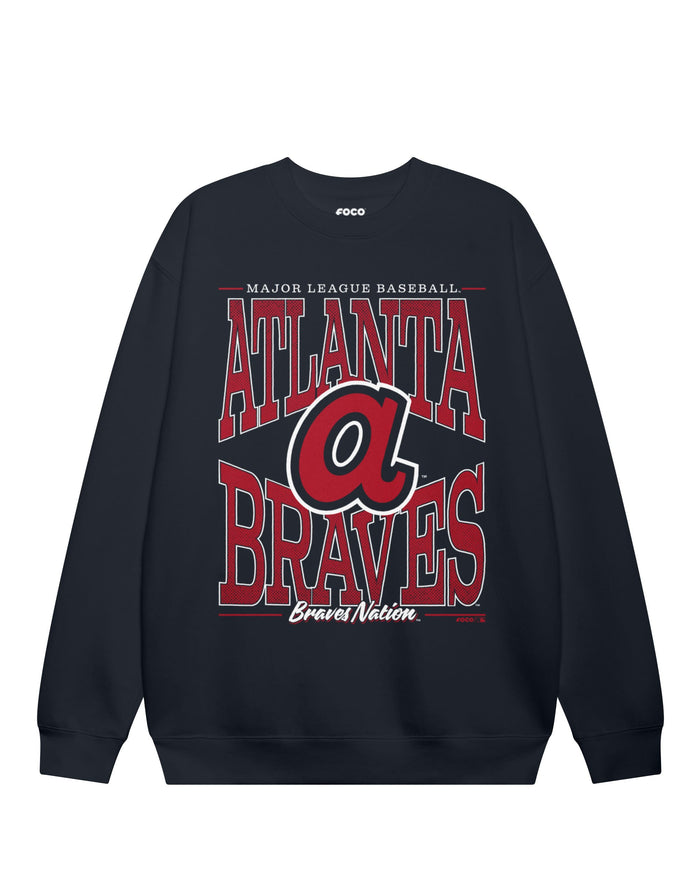 Atlanta Braves Diamond Dynasty Crew Neck Sweatshirt