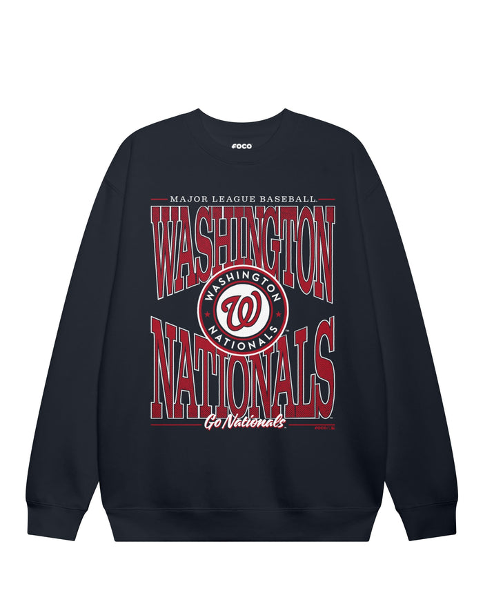 Washington Nationals Diamond Dynasty Crew Neck Sweatshirt