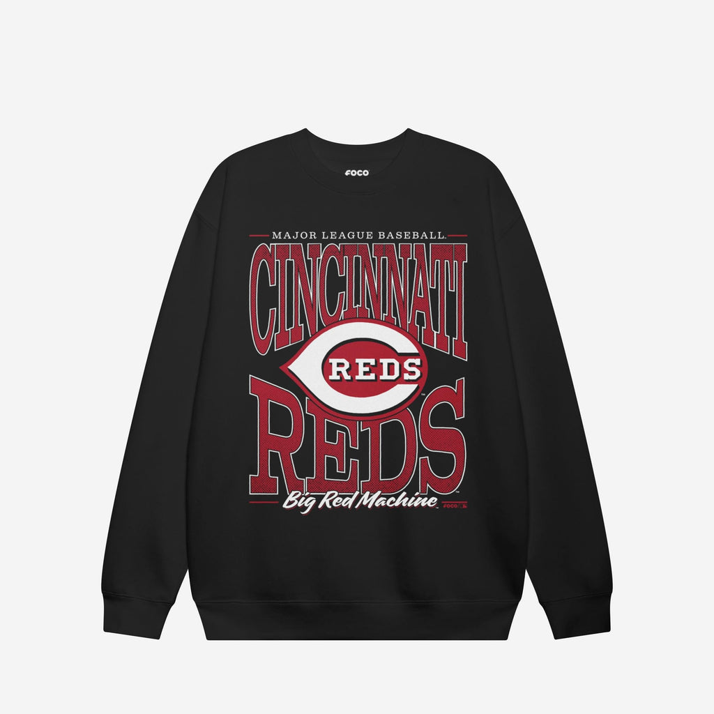 Cincinnati Reds Diamond Dynasty Crew Neck Sweatshirt FOCO S - FOCO.com