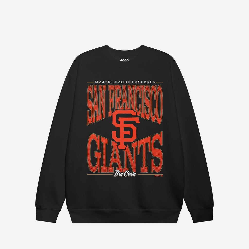 San Francisco Giants Diamond Dynasty Crew Neck Sweatshirt FOCO S - FOCO.com