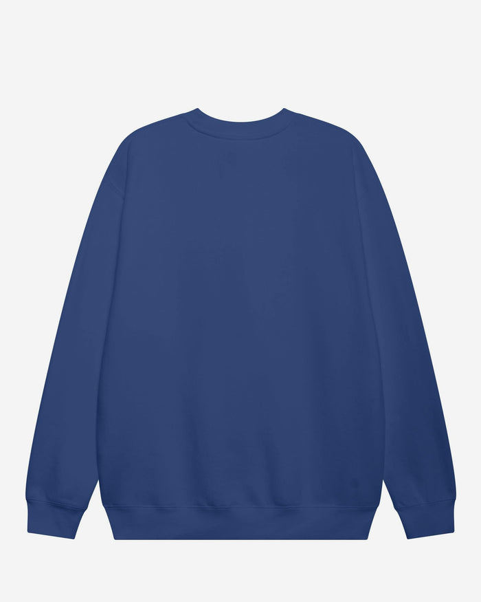 Toronto Blue Jays Primary Logo Crew Neck Sweatshirt FOCO True Royal S - FOCO.com
