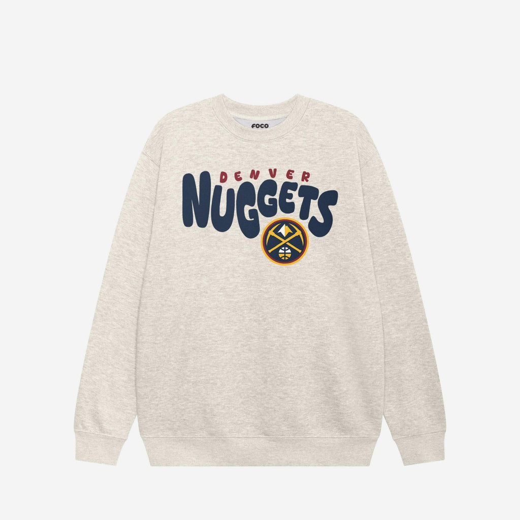 Denver Nuggets Bubble Crew Neck Sweatshirt FOCO S - FOCO.com