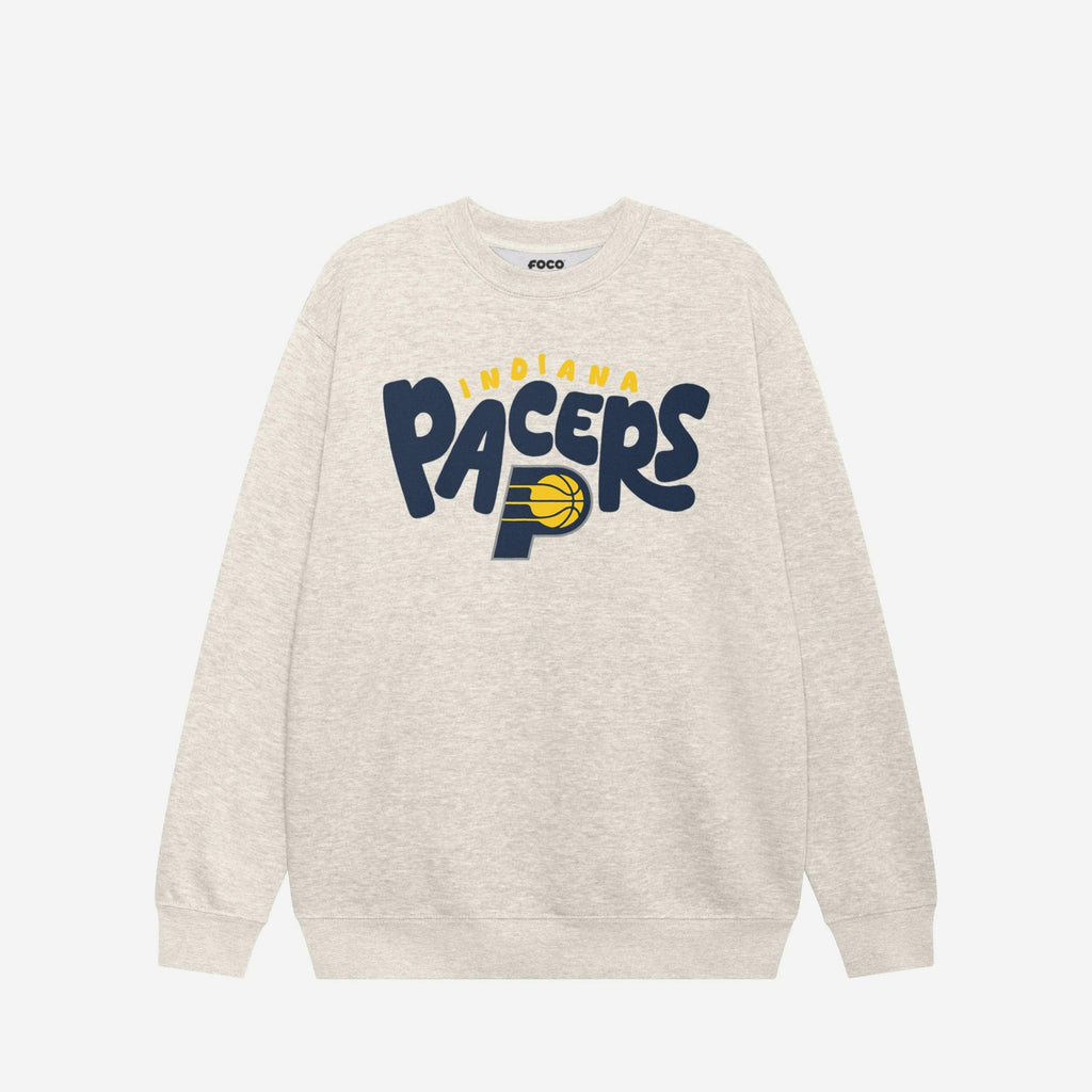 Indiana Pacers Bubble Crew Neck Sweatshirt FOCO S - FOCO.com