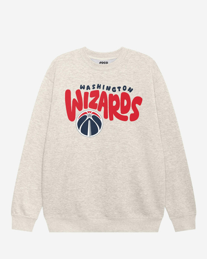 Washington Wizards Bubble Crew Neck Sweatshirt FOCO S - FOCO.com