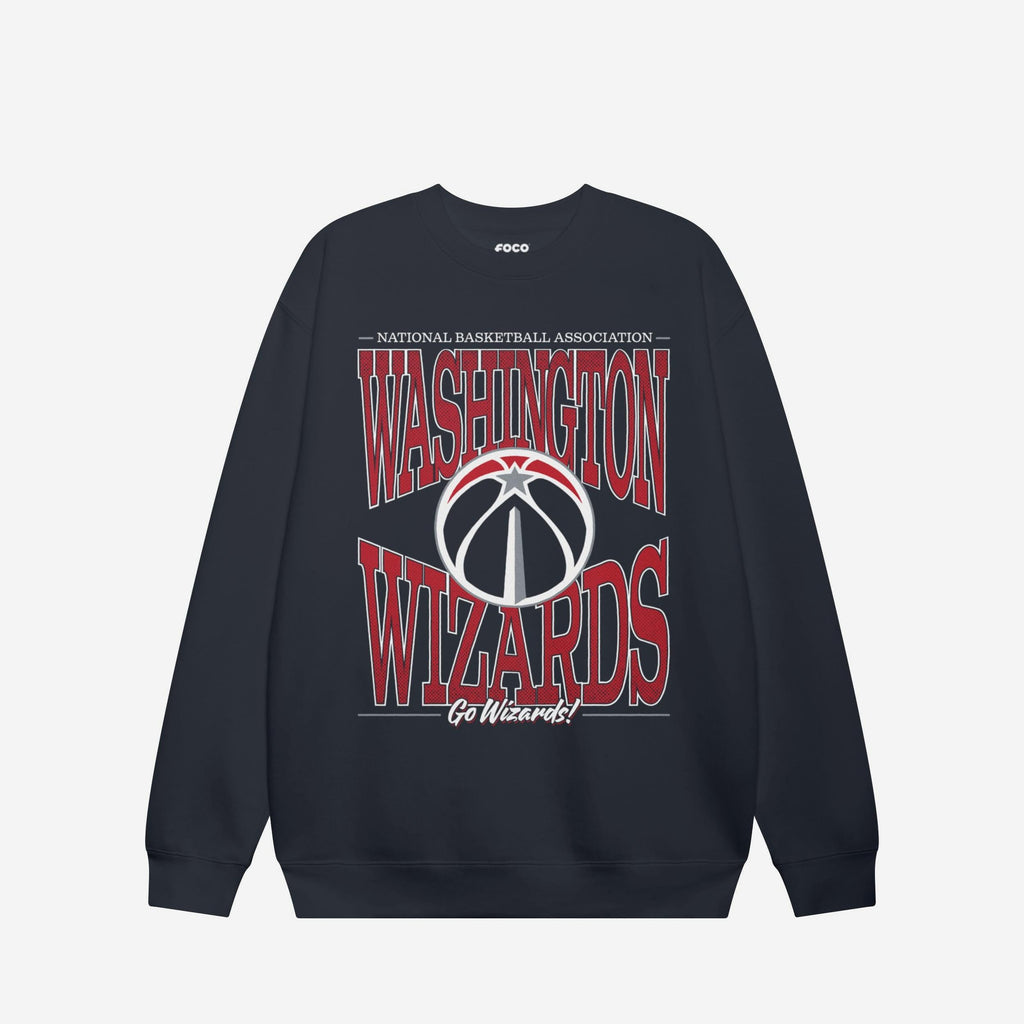 Washington Wizards Diamond Dynasty Crew Neck Sweatshirt FOCO S - FOCO.com