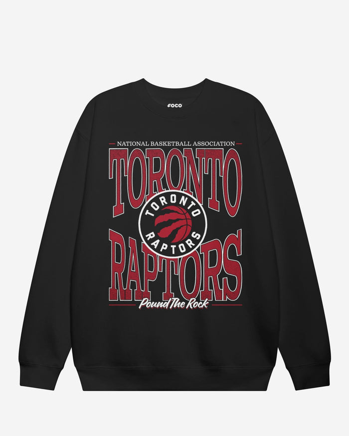 Toronto Raptors Diamond Dynasty Crew Neck Sweatshirt FOCO S - FOCO.com