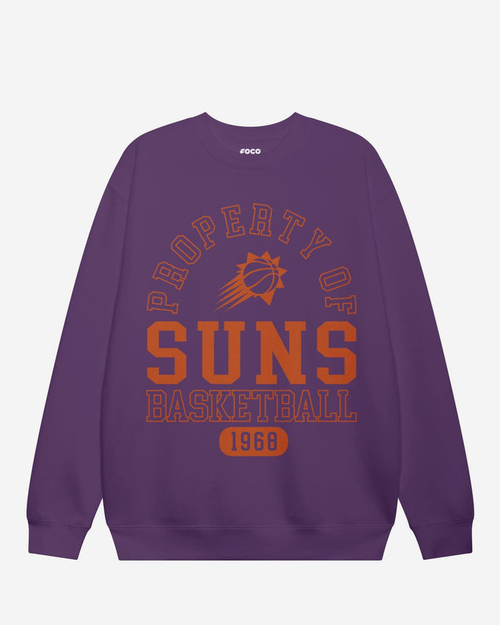 Phoenix Suns Property Of Crew Neck Sweatshirt FOCO S - FOCO.com