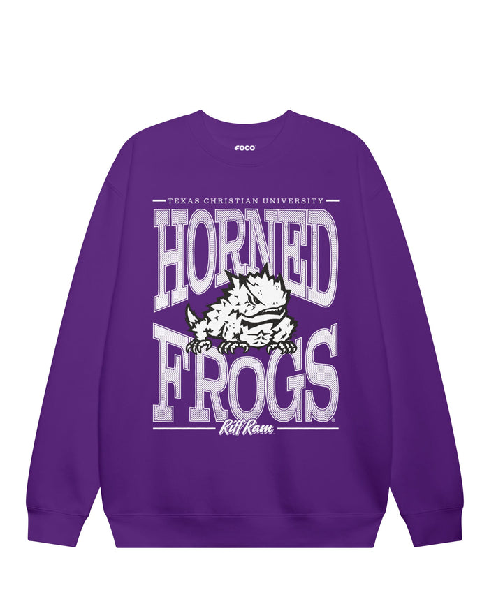 TCU Horned Frogs Diamond Dynasty Crew Neck Sweatshirt