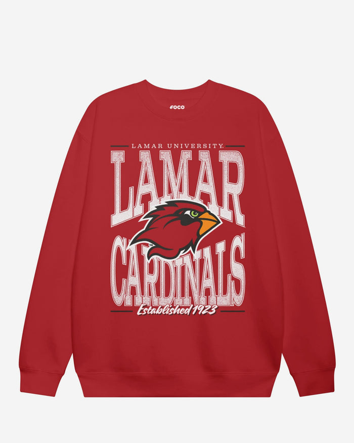 Lamar Cardinals Diamond Dynasty Crew Neck Sweatshirt